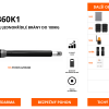 AZSW360K1 - sada pohonu jednokřídlé brány do 180kg